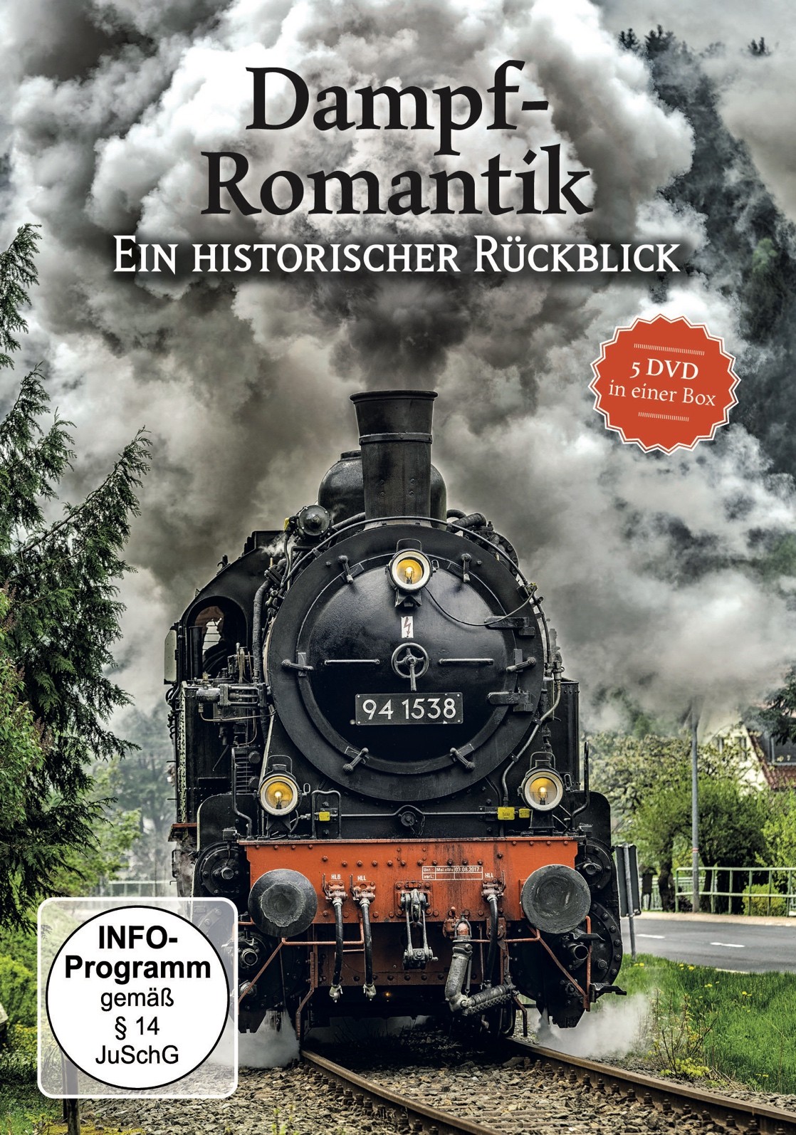 Dampf Romantik 5 DVD Box Ein historischer Rückblick (Bild für) Dampf Romantik 5 DVD Box Ein historischer Rückblick